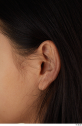 Ear Woman Asian Casual Slim Street photo references